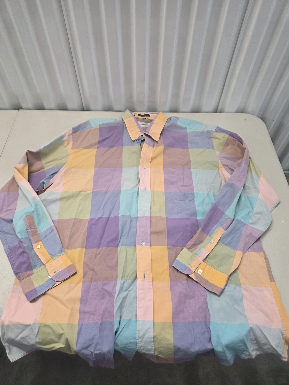 Jacobson's Multicolor Button Down Shirt Men's Size XL